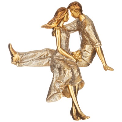 Фигурка Декоративная "Влюбленные" 19,8х14см