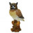 Декоративная садовая фигурка "Филин на пенечке"      