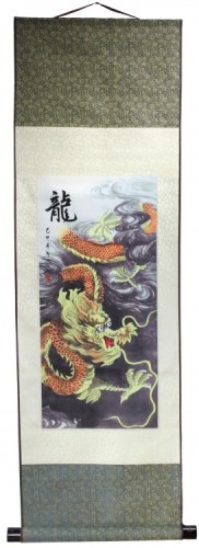 Настенное панно "Yellow Dragon"              