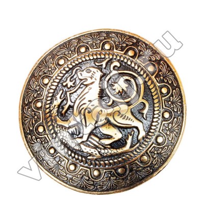 Фибула "Лев, побеждающий дракона"