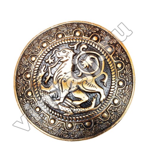 Фибула "Лев, побеждающий дракона"