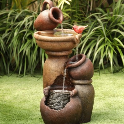 Декоративный фонтан "Кувшины"