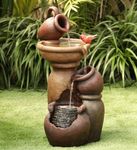 Декоративный фонтан "Кувшины"   
