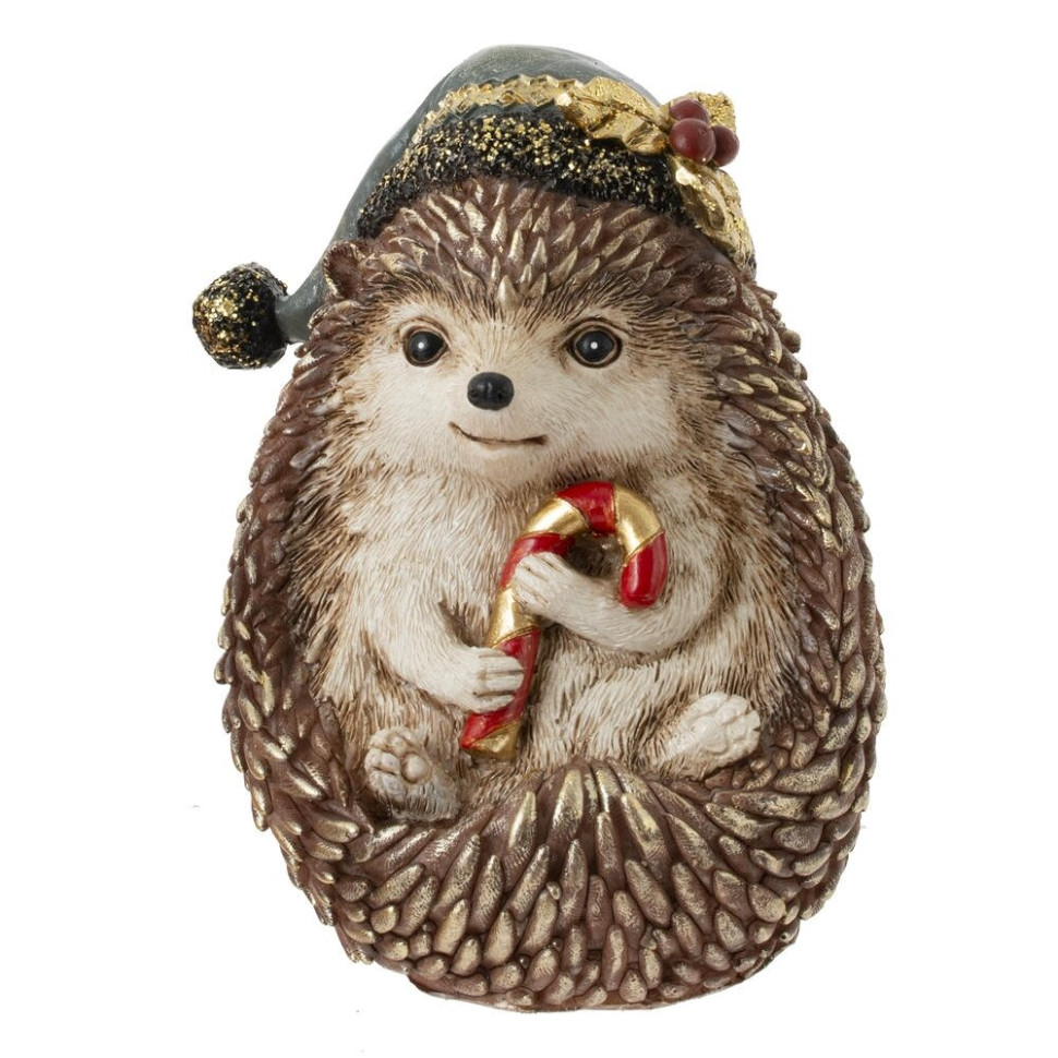 Фигурка декоративная "Ёжик", L10 W10 H14, 2в.