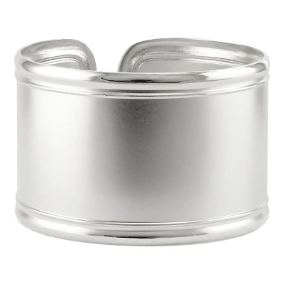 Кольцо для салфеток №3 из мельхиора с посеребрением