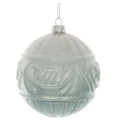 Украшение новогоднее Шар "Неаполитанский стиль", D 10 см, L10 W10 H10 см