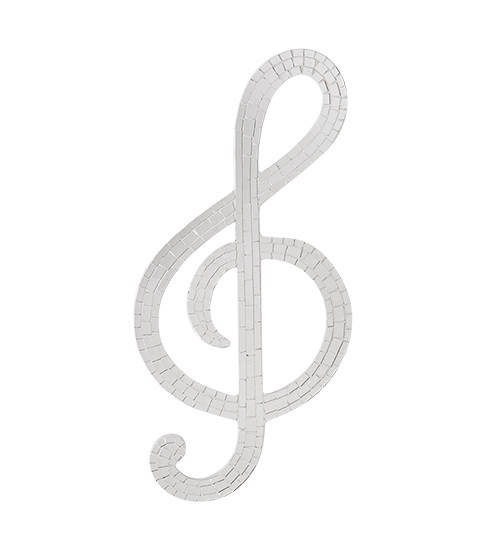 48-004-02 Панно "Скрипичный ключ" (мозаика, о.Бали)