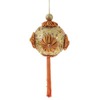 Украшение новогоднее "Шар", D 12 см, L12 W12 H30 см