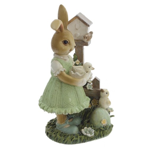 Фигурка декоративная "Зайка", L7 W8,5 H15 см Фигурка декоративная "Зайка", L7 W8,5 H15 см