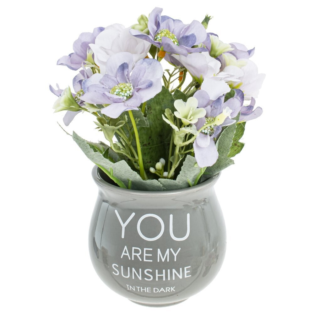 Цветочная композиция, L12,5 W14 H16,5 см