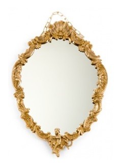 Настенное зеркало "Золотой ажур" 