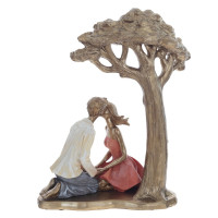 Фигурка декоративная "Влюбленная пара", L25 W13 H32 см