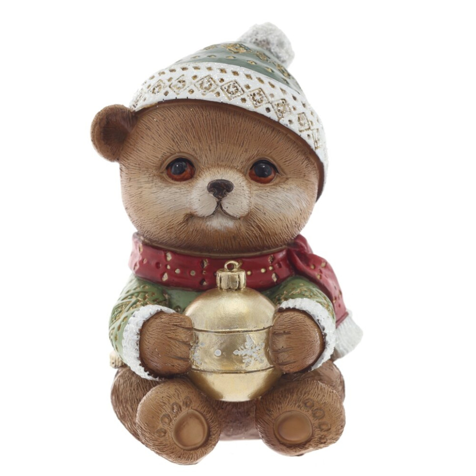 Фигурка декоративная "Медвежонок", L10 W12 H15,5 см