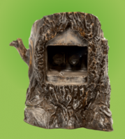 Декоративная крышка с розеткой "Пенек"     