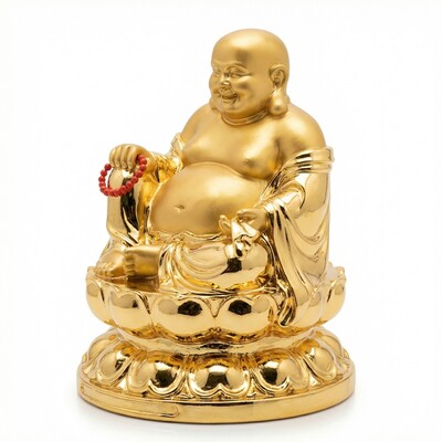 J-26-392 Фигура "Будда большой на цветке"