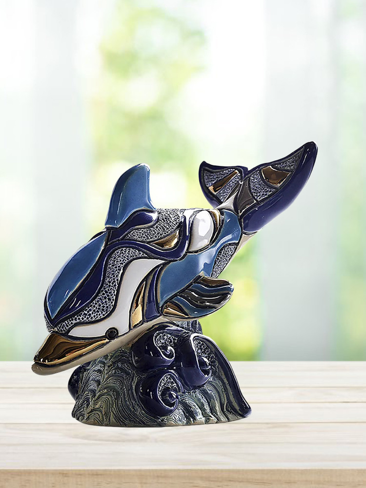 Статуэтка керамическая Дельфин