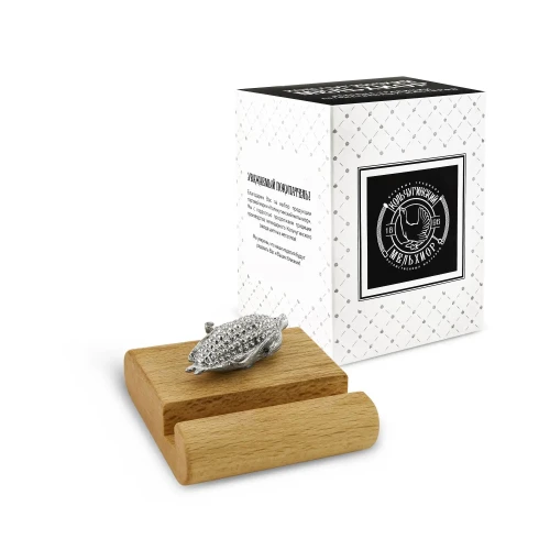 Подставка  для телефона малая "Кукуруза" никелированная