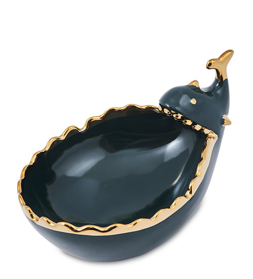 OS-146/1 Декоративное блюдо "Хищная рыба"