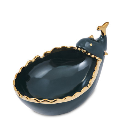 OS-146/1 Декоративное блюдо "Хищная рыба"