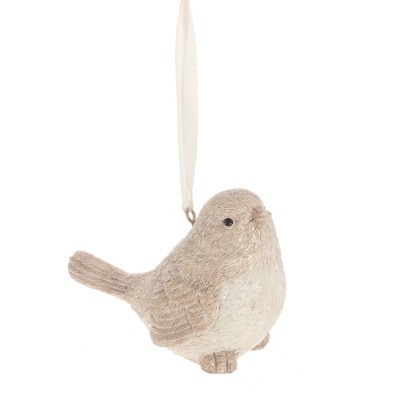Украшение новогоднее "Птичка", 2в, L9,5 W5,5 H7 см