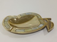 Пепельница с перламутром Слива