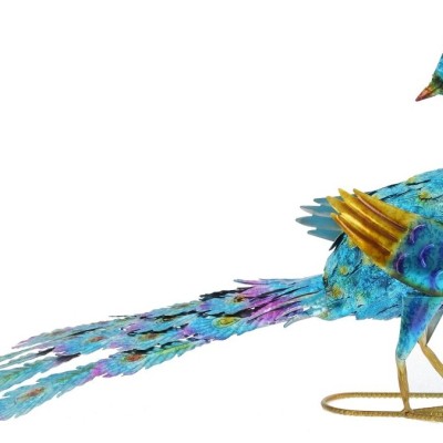 Фигура декоративная "Павлин", L69 W32 H40 см