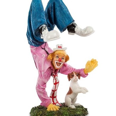 Статуэтка "Клоун и собака"