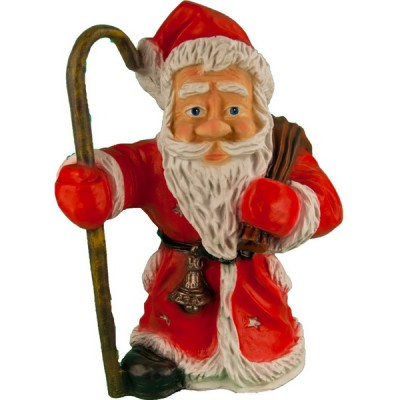 Декоративная садовая фигурка "Радостный Санта"