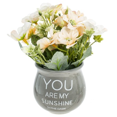 Цветочная композиция, L12,5 W14 H16,5 см