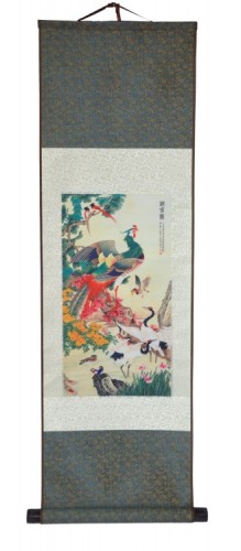 Настенное панно "Таинственная Жар птица"               