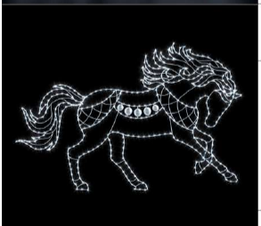 Световая фигура "Конь"