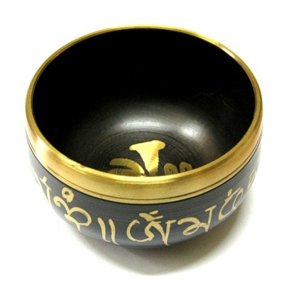 Чаша поющая черная 8см ~240гр