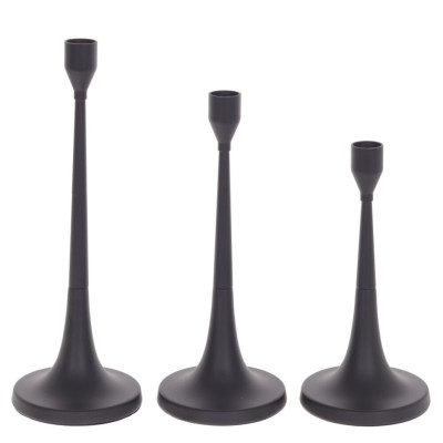 Подсвечник, L10 W10 H25 см