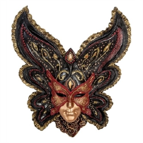 Карнавальная маска "Черная бабочка"