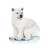 Декоративная садовая фигурка "Белый медведь" №2