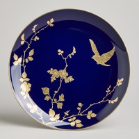 Тарелка закусочная фарфоровая "GOLDEN BIRDS" 22 см. 