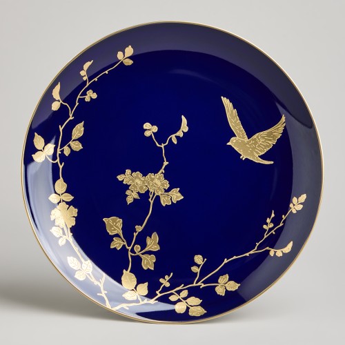 Тарелка закусочная фарфоровая "GOLDEN BIRDS" 22 см. 