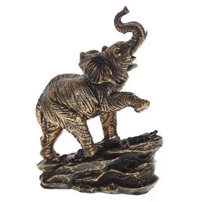 Декоративная фигурка "Слон трубит"                 