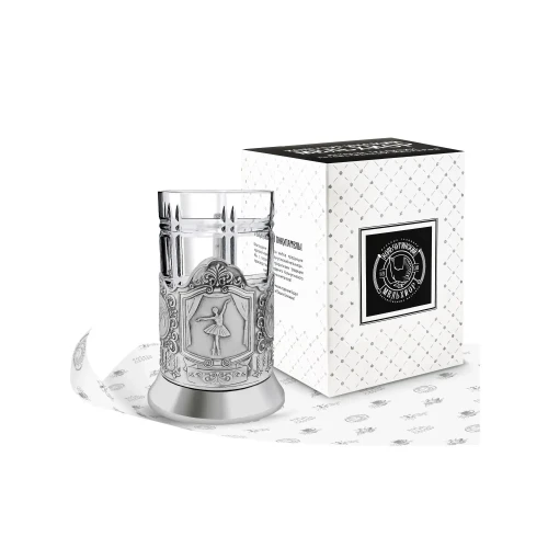 Набор для чая посеребренный "Балерина" Набор для чая посеребренный "Балерина"