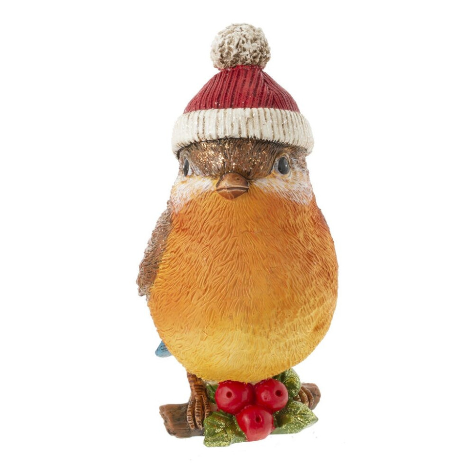 Фигурка декоративная "Птичка", L10,5 W8 H15,5, 2в.