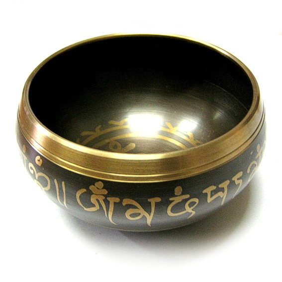 Чаша поющая цветная