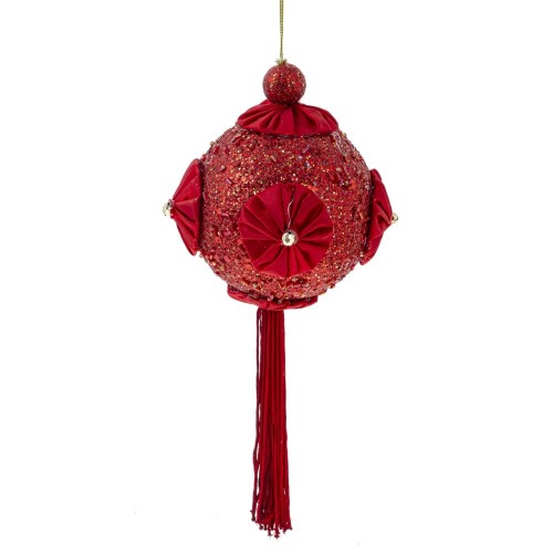 Украшение новогоднее "Шар", D 12 см, L12 W12 H30 см Украшение новогоднее "Шар", D 12 см, L12 W12 H30 см