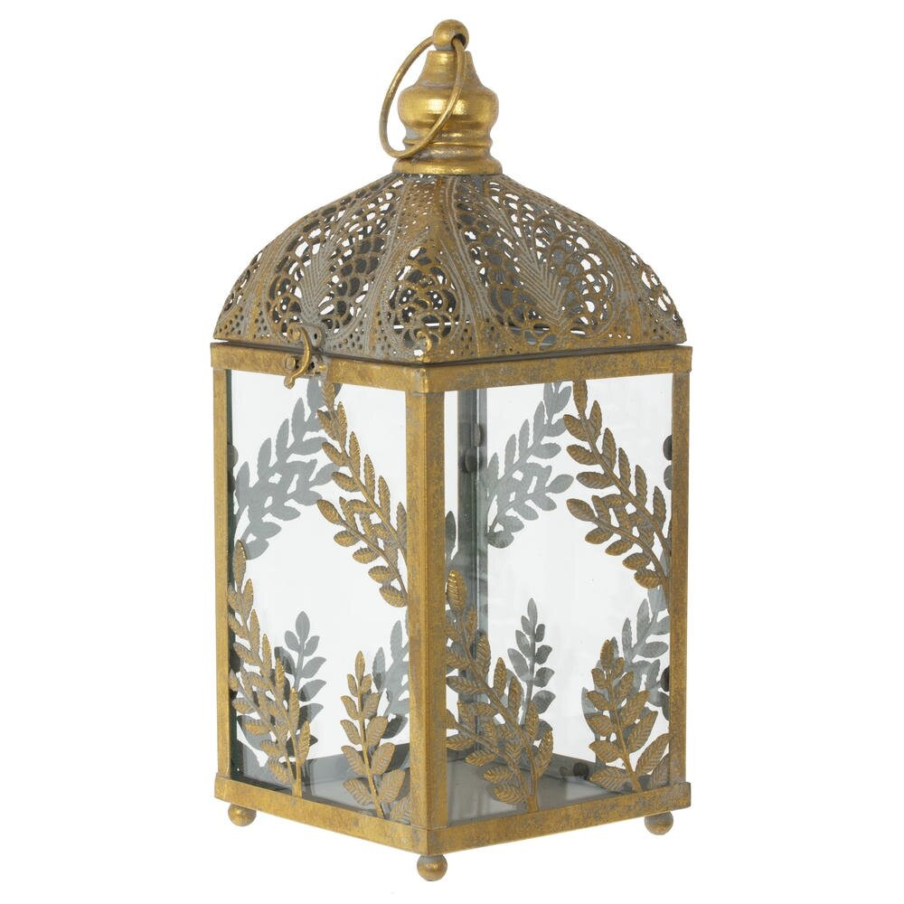 Подсвечник "Фонарь", L14,5 W14 H34 см