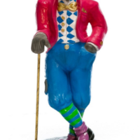 Декоративная садовая фигурка "Крыса франт"