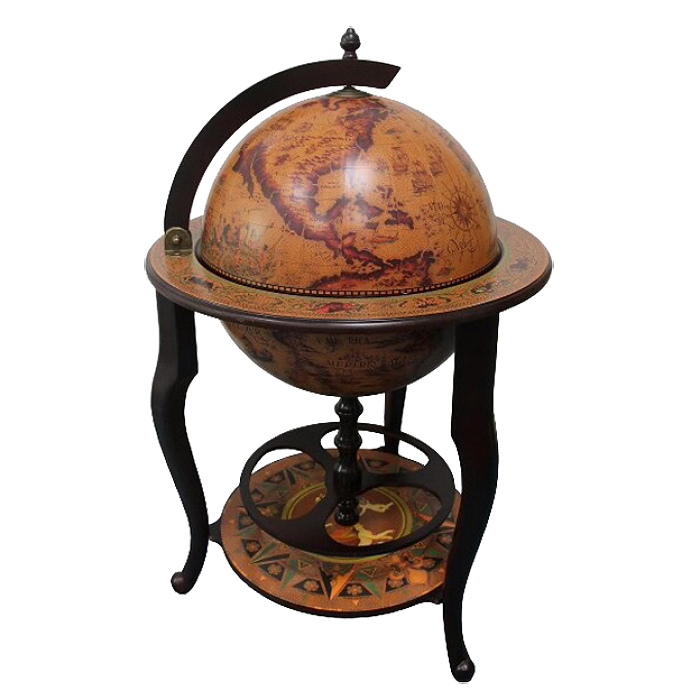 Глобус-бар напольный d 45