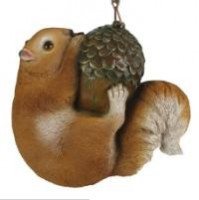 Декоративная садовая фигурка "Белочка на желуде"              