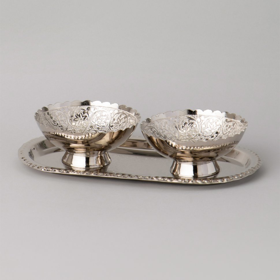 Набор для Сервировки на Подносе 8.5x3.5 см