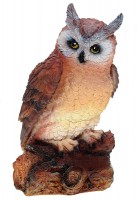 Декоративная садовая фигурка "Зоркий филин"