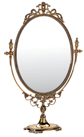 Зеркало настольное "Мадмуазель"