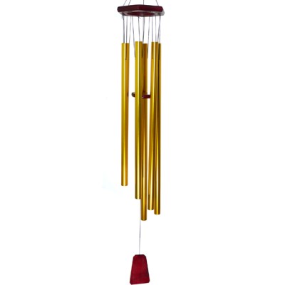 Музыка ветра большая, 6 трубочек, 100 см, металл